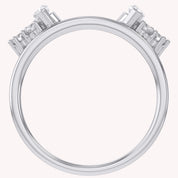 Lab Created Moissanite Stackable Enhancer Ring