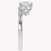 Lab Created Moissanite Stackable Enhancer Ring