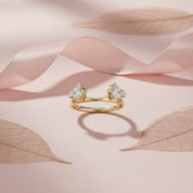 Lab Created Moissanite Stackable Enhancer Ring