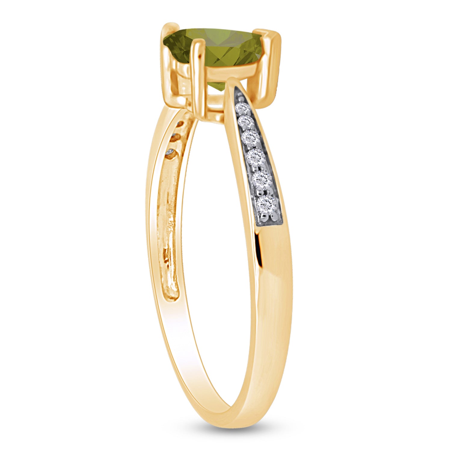 Solitaire Heart Promise Ring for Women