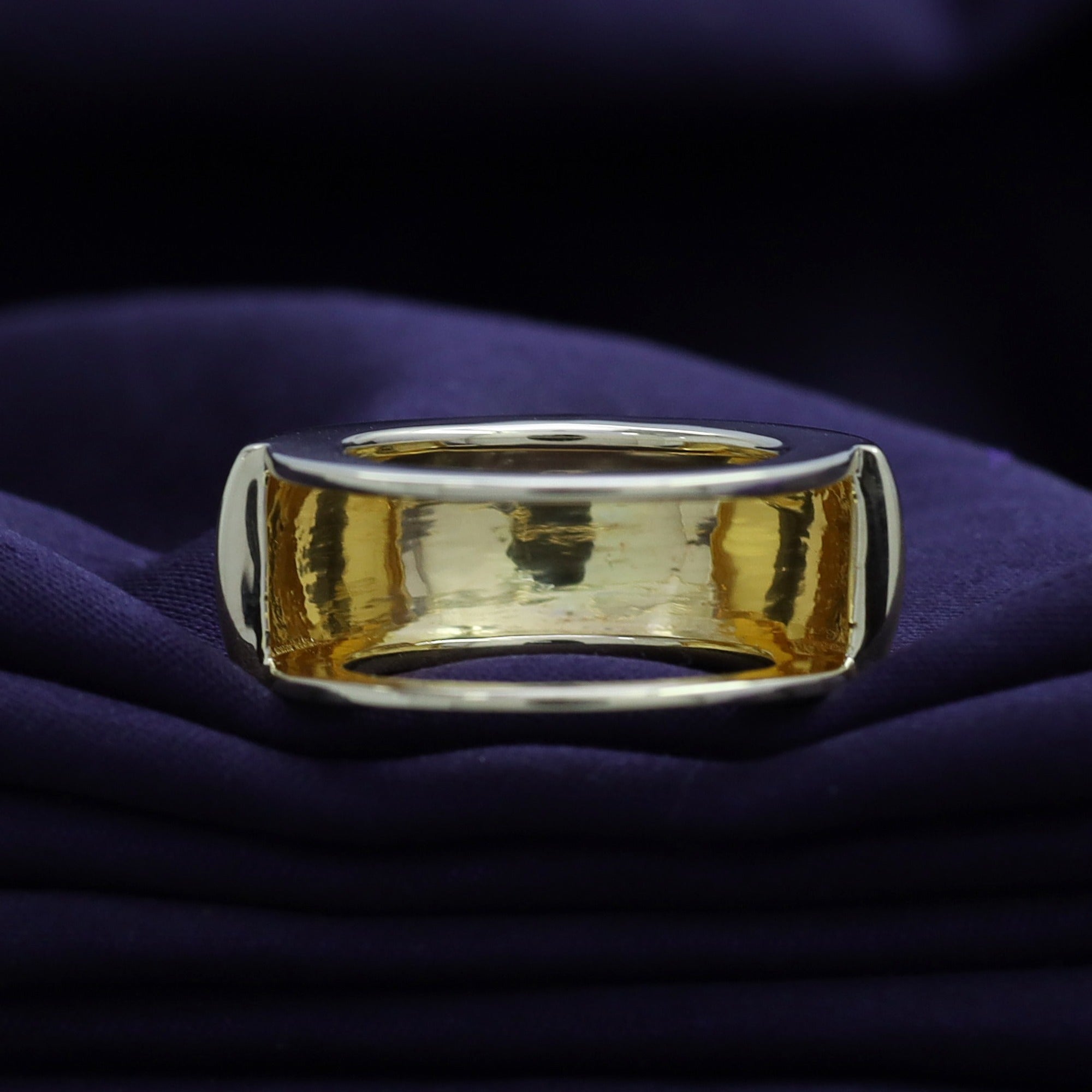 Heart Lab Created Moissanite Luxury Oura Jacket Ring