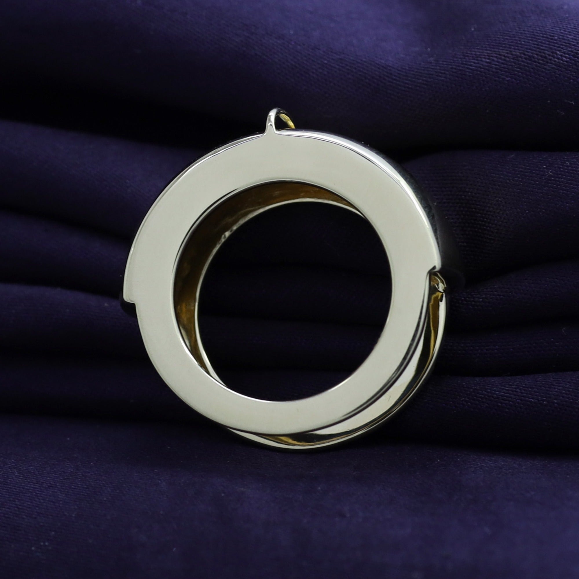 Heart Lab Created Moissanite Luxury Oura Jacket Ring