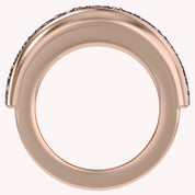 Simulated Ruby Luxury Oura Jacket Ring