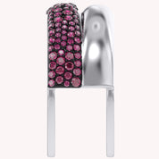 Simulated Ruby Luxury Oura Jacket Ring