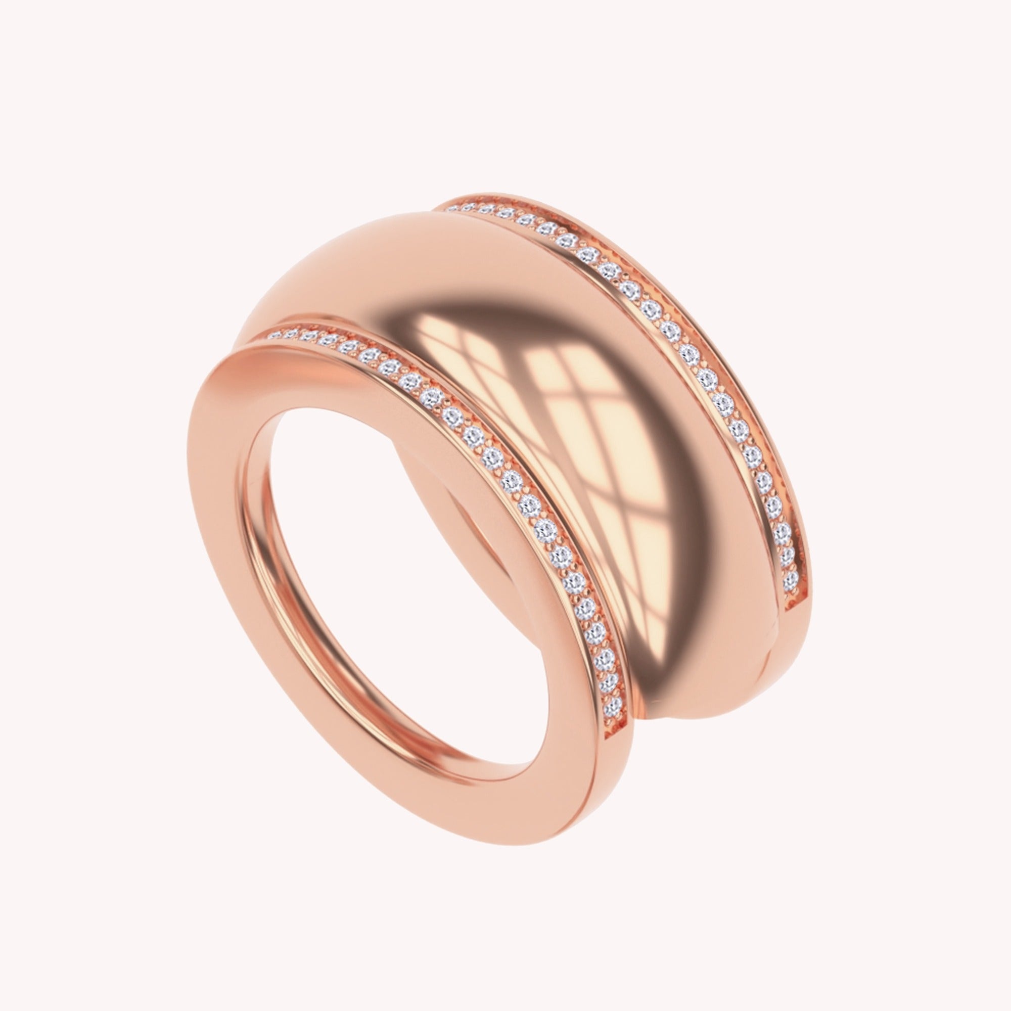 Lab Grown Diamond Luxury Oura Jacket Ring