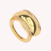 Lab Grown Diamond Luxury Oura Jacket Ring