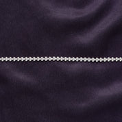 Round Shape Lab Created Moissanite Diamond 4.4MM Width Link Chain Necklace