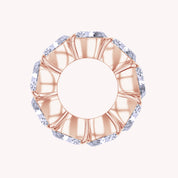 Eternity Circle Ring Lab Created Moissanite
