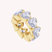 Eternity Circle Ring Lab Created Moissanite