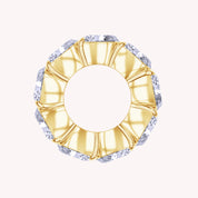 Eternity Circle Ring Lab Created Moissanite