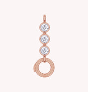Three Stone Circle Chain Connector