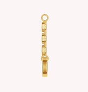 Three Stone Circle Chain Connector