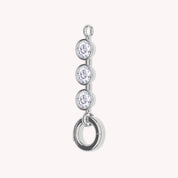 Three Stone Circle Chain Connector
