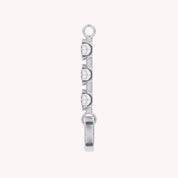 Three Stone Circle Chain Connector