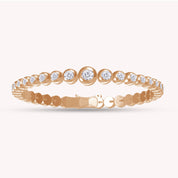 Tennis Bracelet White Cubic Zirconia with Lobster Claw Clasp