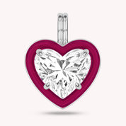 Solitaire Pendant Multi Shape Lab Created Moissanite Diamond