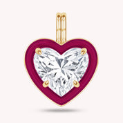 Solitaire Pendant Multi Shape Lab Created Moissanite Diamond