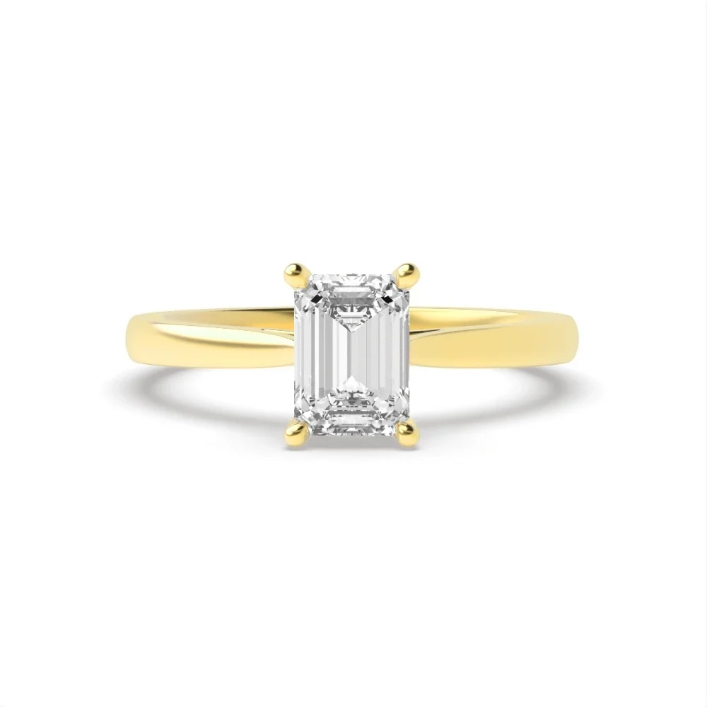 1 CT Classic Solitaire Lab Grown Diamond Engagement Ring