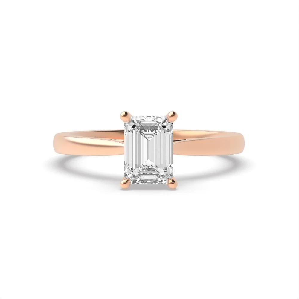 1 CT Classic Solitaire Lab Grown Diamond Engagement Ring