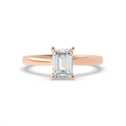 1 CT Classic Solitaire Lab Grown Diamond Engagement Ring