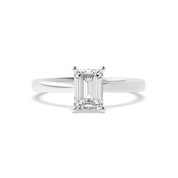 1 CT Classic Solitaire Lab Grown Diamond Engagement Ring