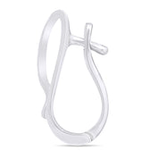 Interchangeable Pendant Hanger Slide Pearl Enhancer Fits 7mm In 14k Gold Plated 925 Sterling Silver