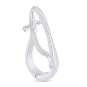 Interchangeable Pendant Hanger Slide Pearl Enhancer Fits 7mm In 14k Gold Plated 925 Sterling Silver
