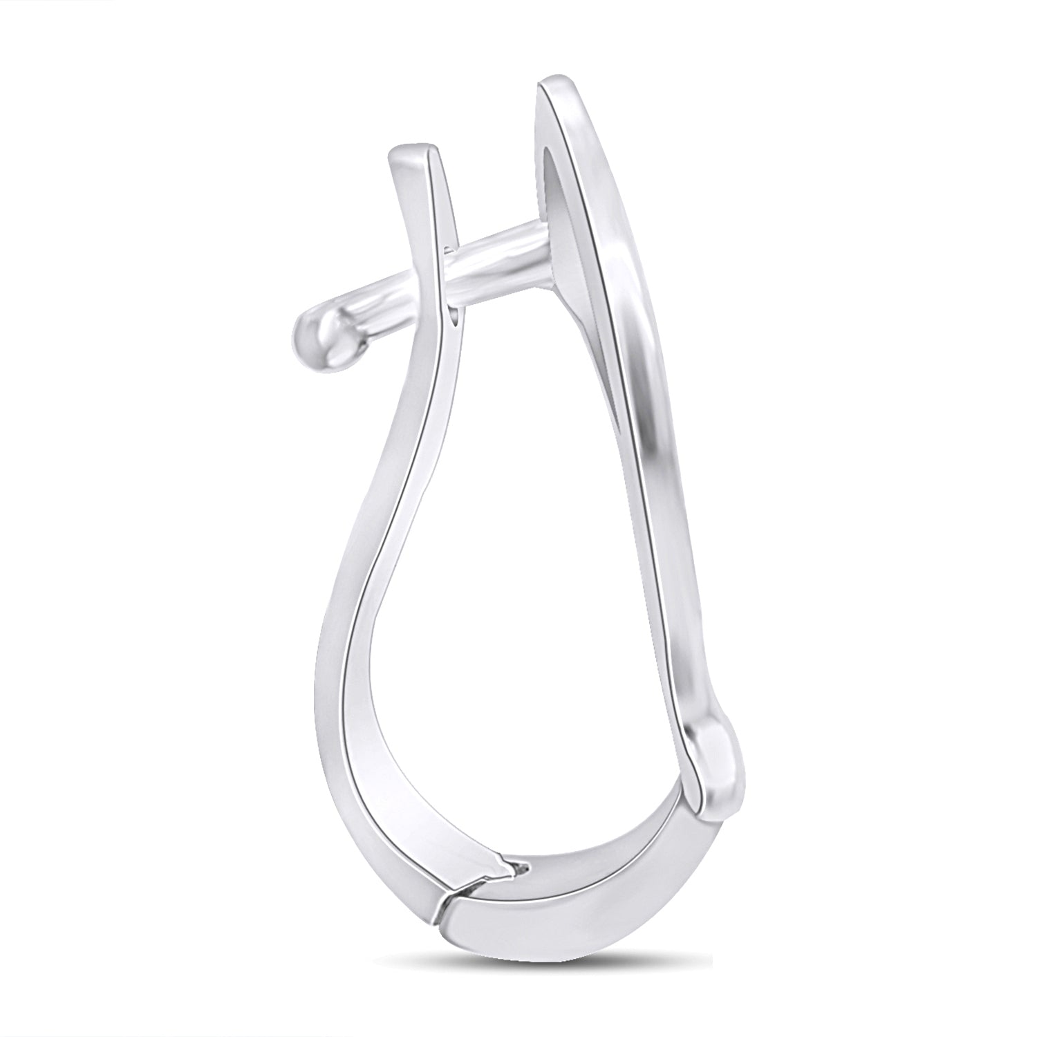 Interchangeable Pendant Hanger Slide Pearl Enhancer Fits 7mm In 14k Gold Plated 925 Sterling Silver