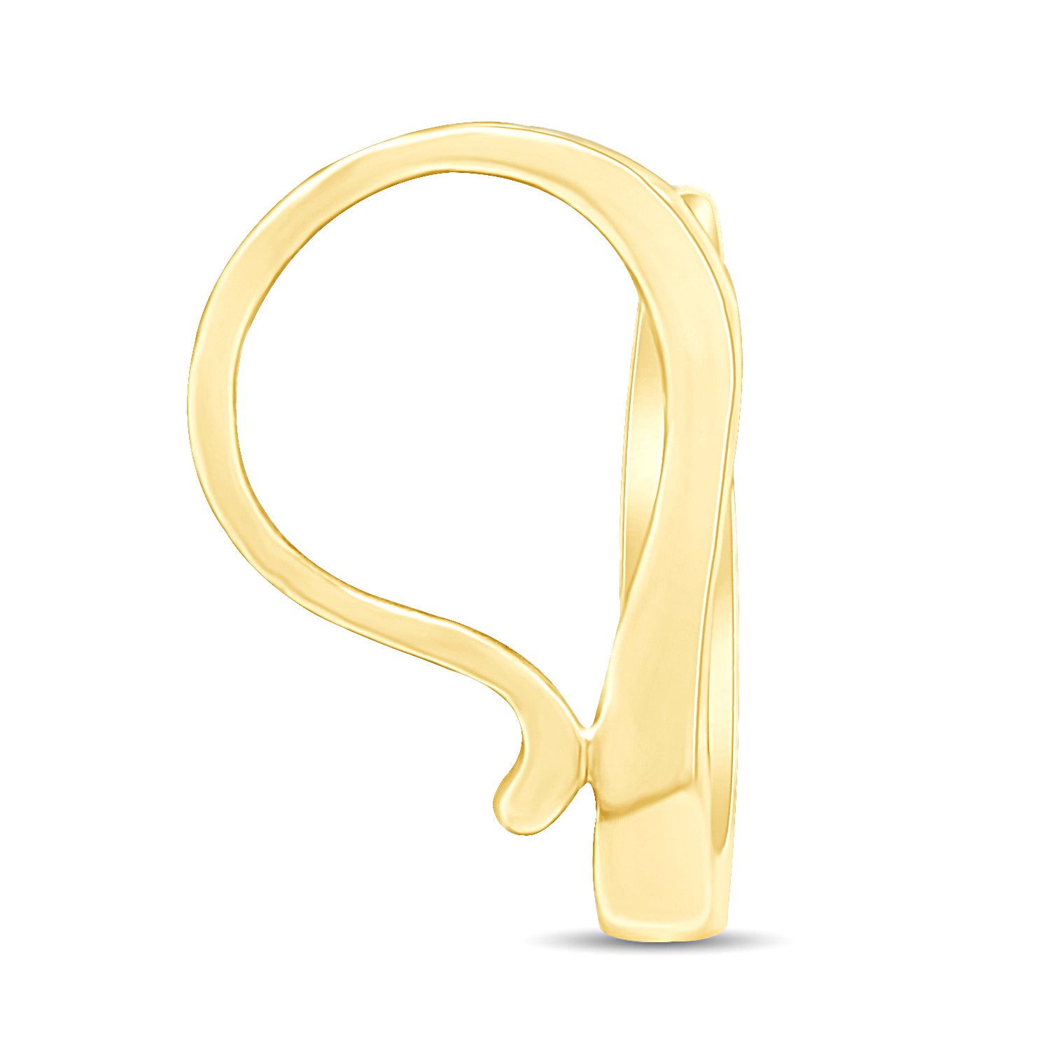 Interchangeable Pendant Hanger Slide Pearl Enhancer Fits 7mm In 14k Gold Plated 925 Sterling Silver