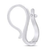 Interchangeable Pendant Hanger Slide Pearl Enhancer Fits 7mm In 14k Gold Plated 925 Sterling Silver