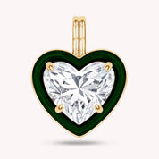 Solitaire Pendant Multi Shape Lab Created Moissanite Diamond