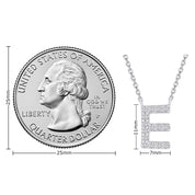AFFY Moissanite Diamond Alphabet's Letter's Necklaces