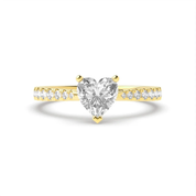 1 CT Solitaire Natural Diamond Engagement Ring