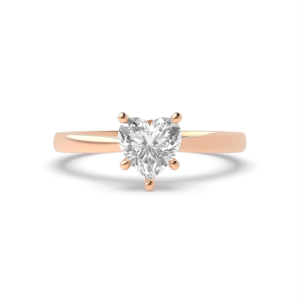1 CT Classic Solitaire Lab Grown Diamond Engagement Ring