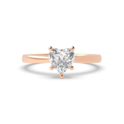 1 CT Classic Solitaire Lab Grown Diamond Engagement Ring