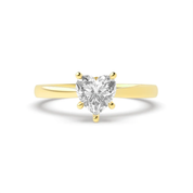 1 CT Classic Solitaire Lab Grown Diamond Engagement Ring