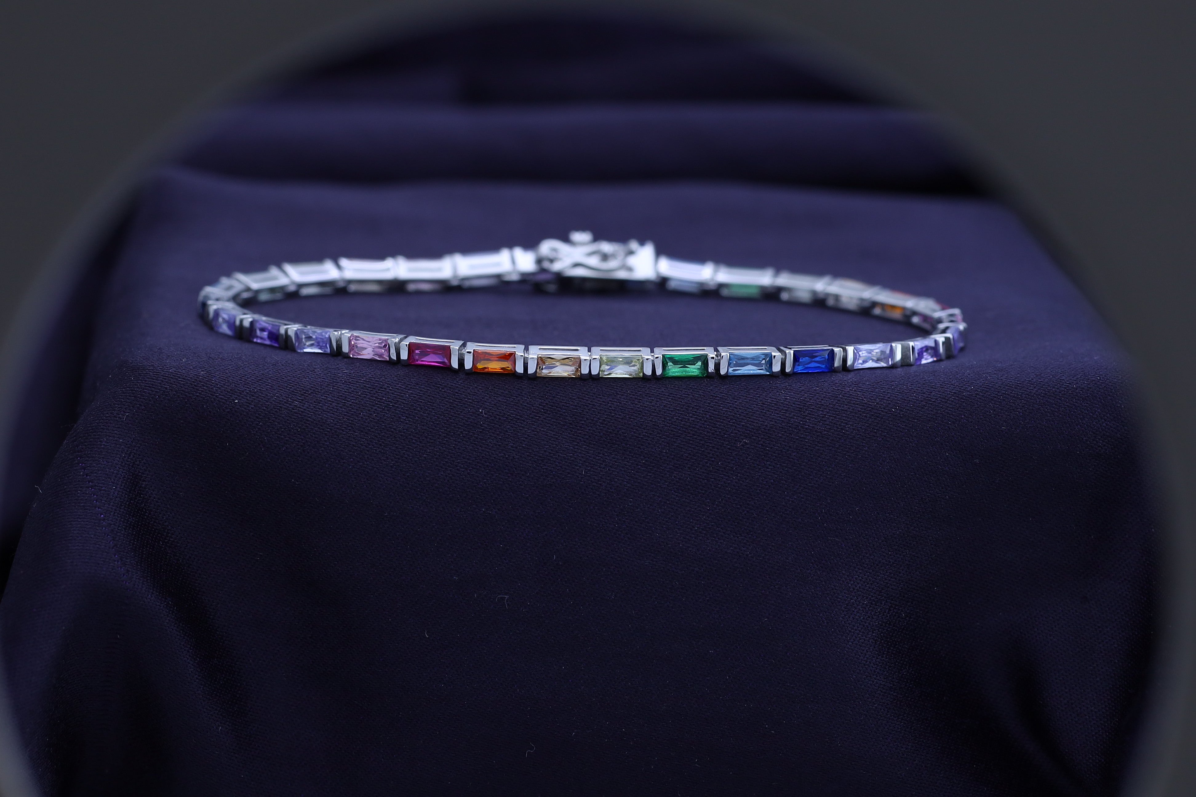 Colourful Bar Setting Rainbow Baguette
