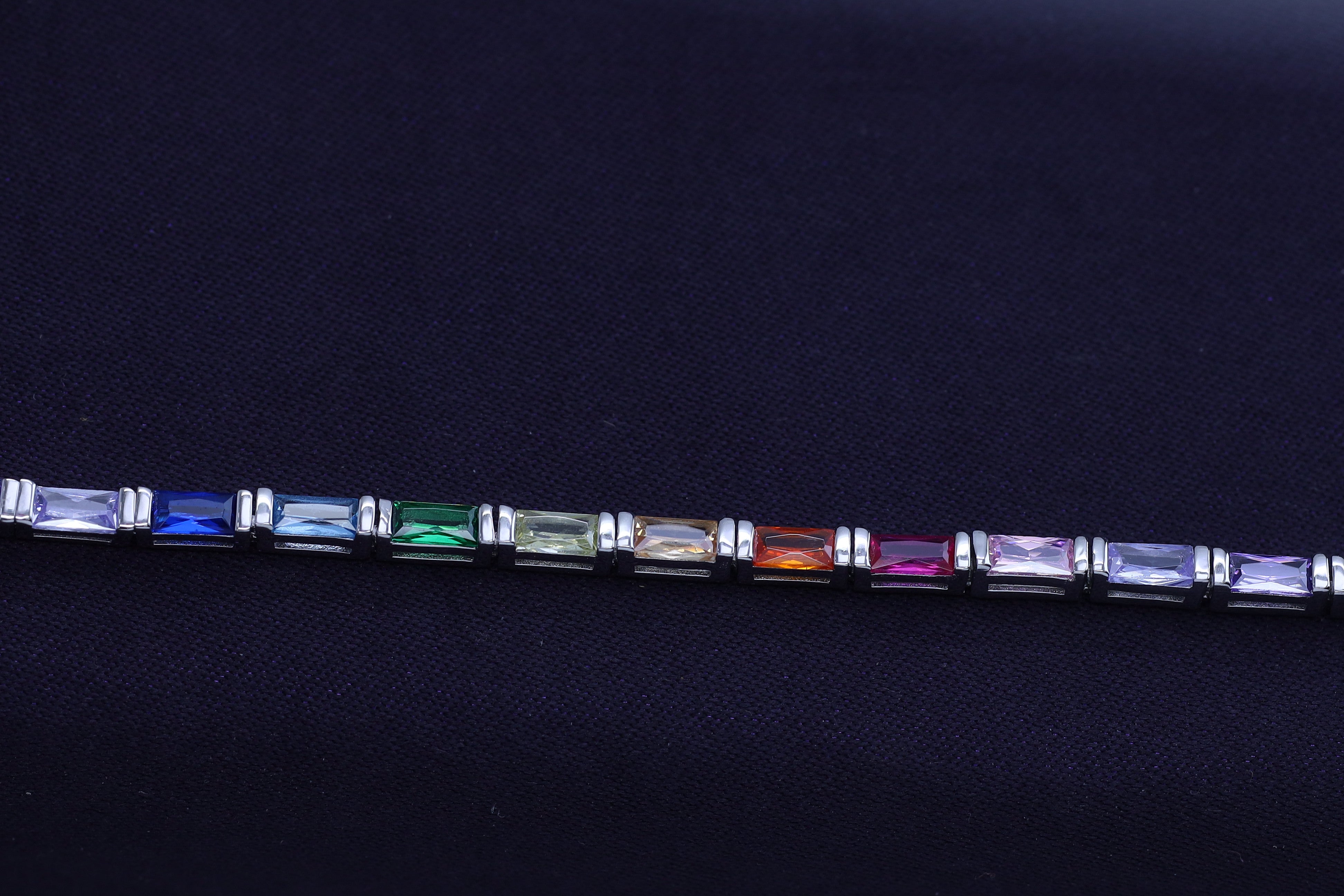 Colourful Bar Setting Rainbow Baguette