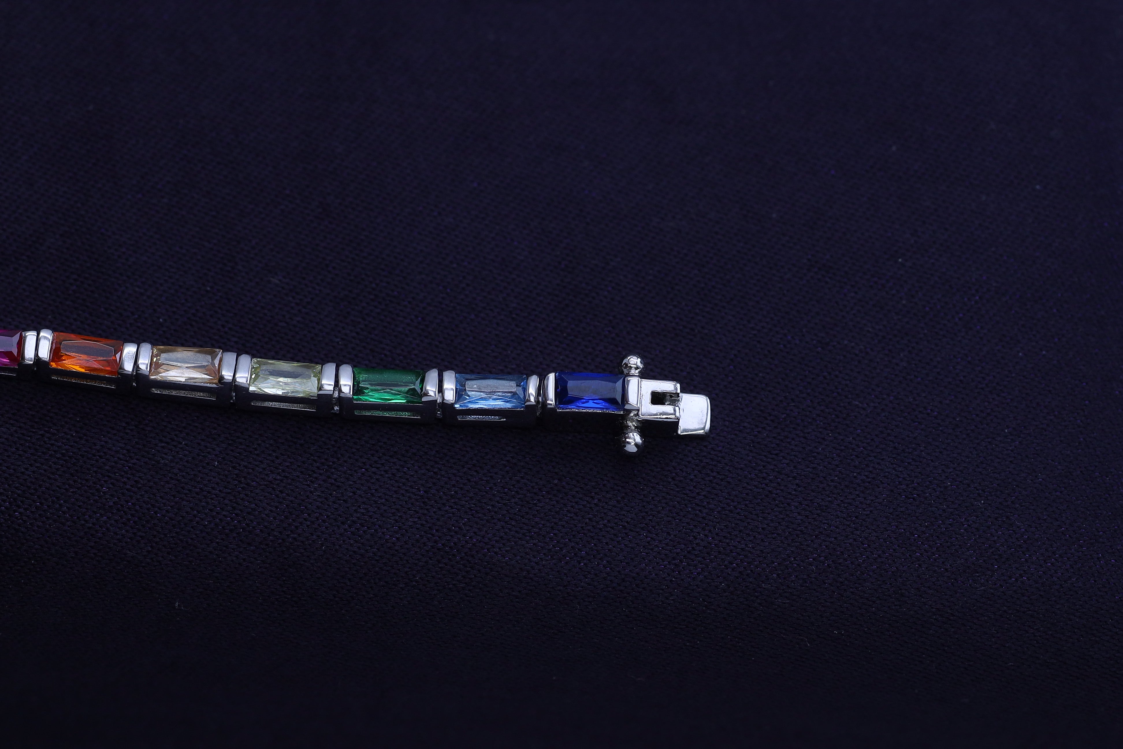 Colourful Bar Setting Rainbow Baguette