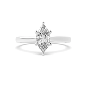 1 CT Classic Solitaire Lab Grown Diamond Engagement Ring