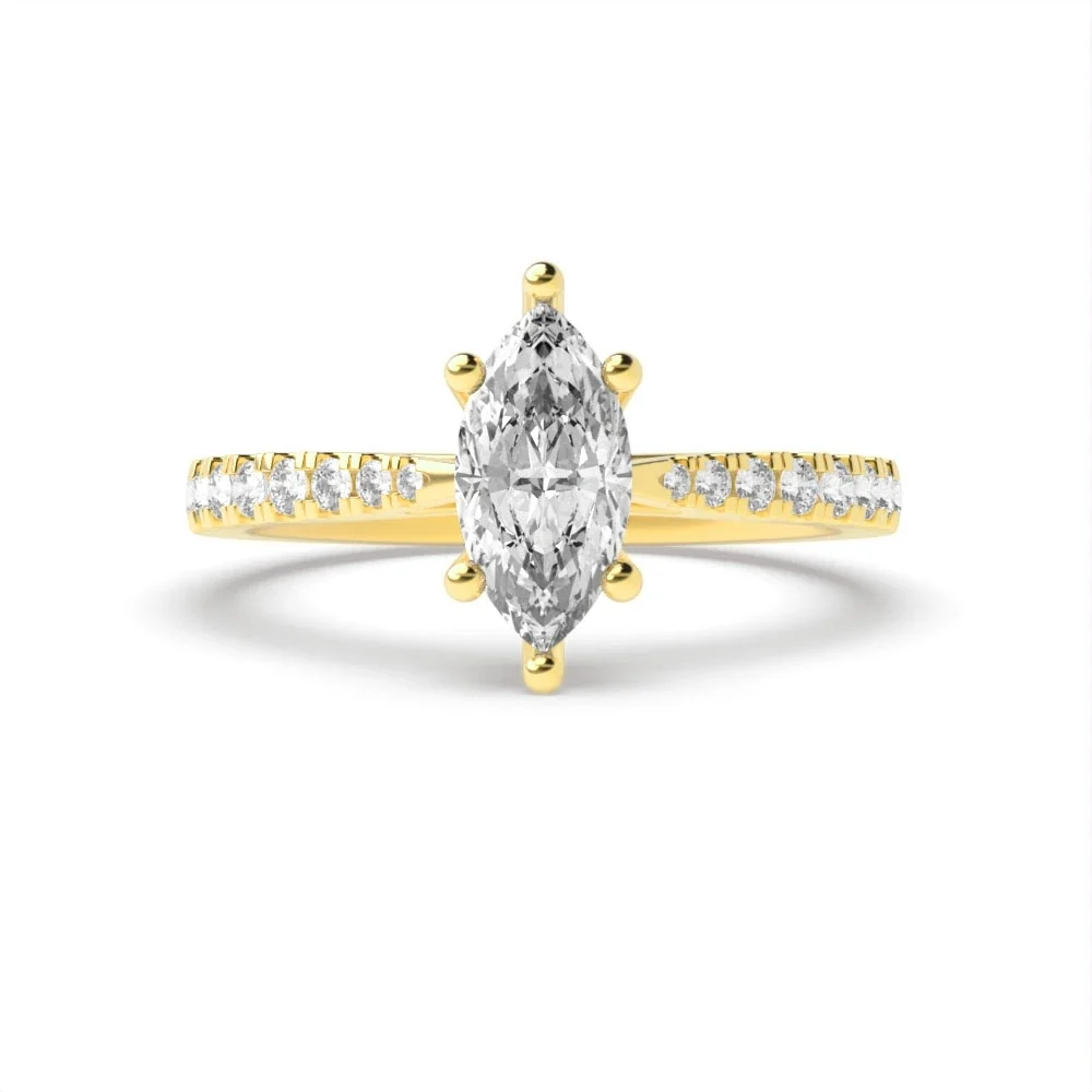 1 CT Solitaire Natural Diamond Engagement Ring
