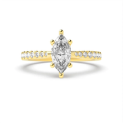 1 CT Solitaire Natural Diamond Engagement Ring