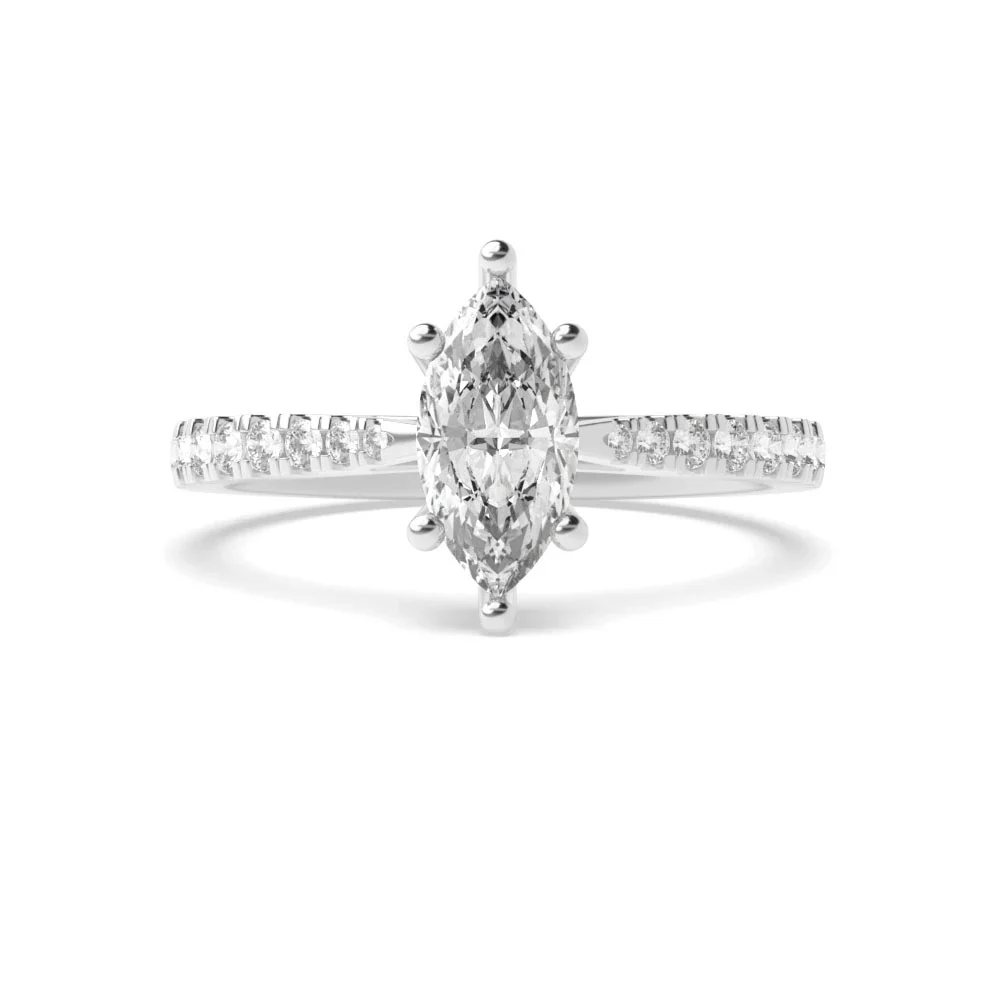1 CT Solitaire Natural Diamond Engagement Ring