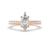 1 CT Solitaire Natural Diamond Engagement Ring