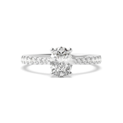 1 CT Solitaire Natural Diamond Engagement Ring