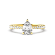 1 CT Solitaire Natural Diamond Engagement Ring
