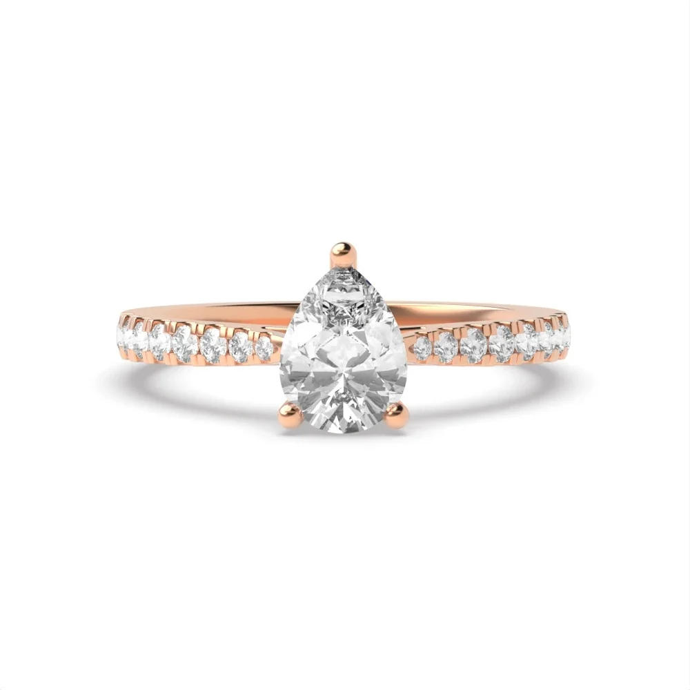 1 CT Solitaire Natural Diamond Engagement Ring