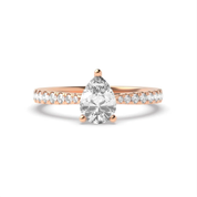 1 CT Solitaire Natural Diamond Engagement Ring