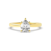 1 CT Classic Solitaire Lab Grown Diamond Engagement Ring