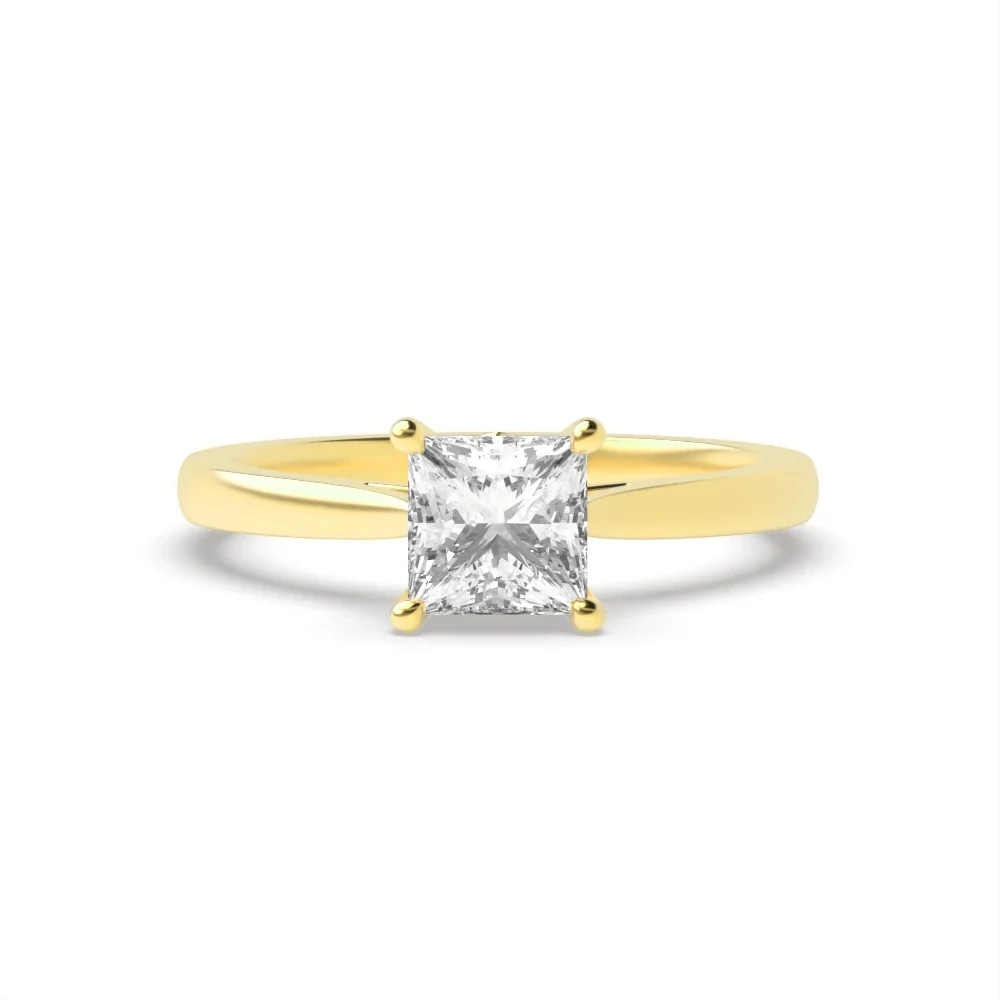 1 CT Classic Solitaire Lab Grown Diamond Engagement Ring